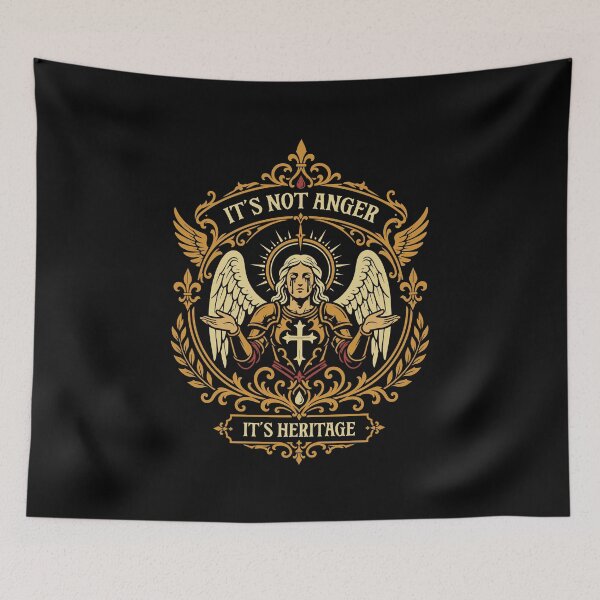 Item preview, Its Not Anger Its Heritage Funny Wargaming designed and sold by pixeptional.