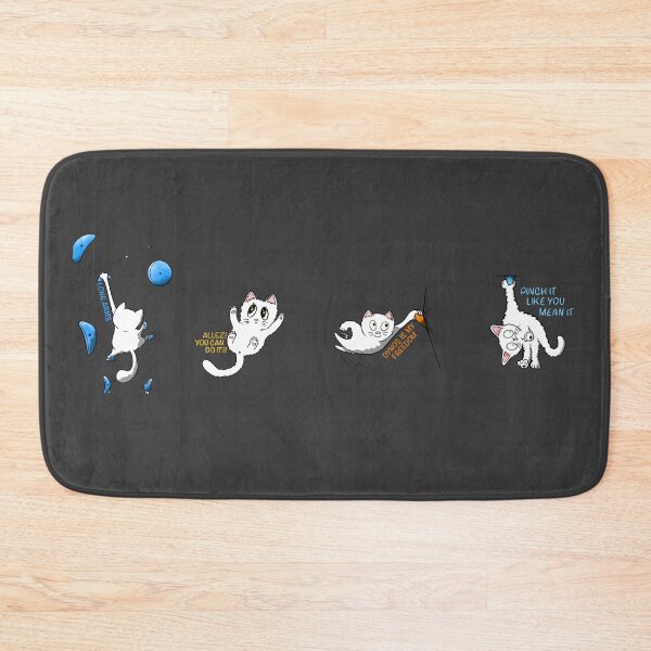Item preview, White cats climbing friends for life part 2 designed and sold by Rain Ant.