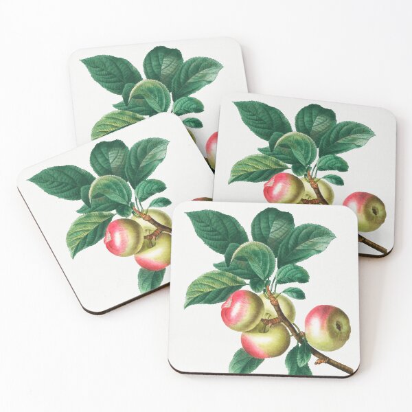 Item preview, Apples on Branch Fruit Vintage Botanical Illustration designed and sold by TheRetroArtRoom.