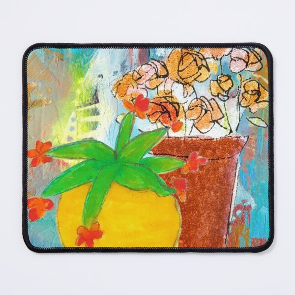 Item preview, Potted Life on a Terrace designed and sold by phylliswalter.