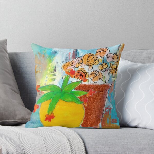 Item preview, Potted Life on a Terrace designed and sold by phylliswalter.