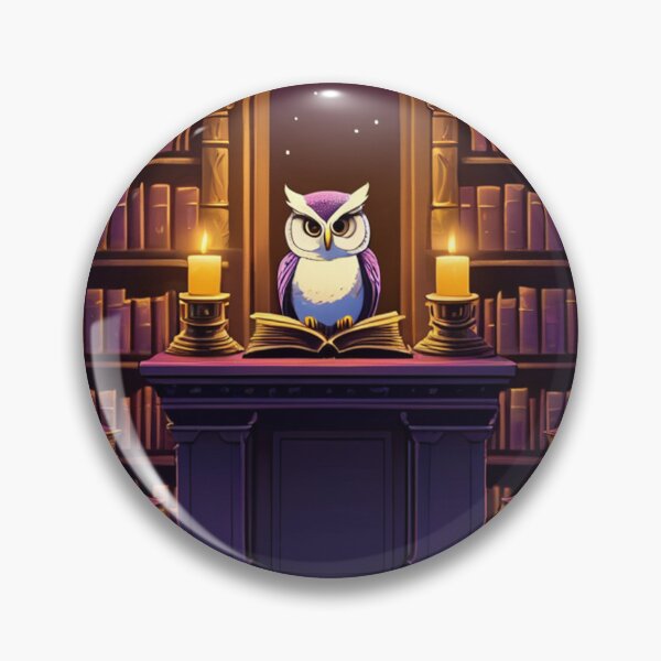 Item preview, Illustration - Anthropomorphic Owl, Fairytale Atmosphere designed and sold by AnimeShin.