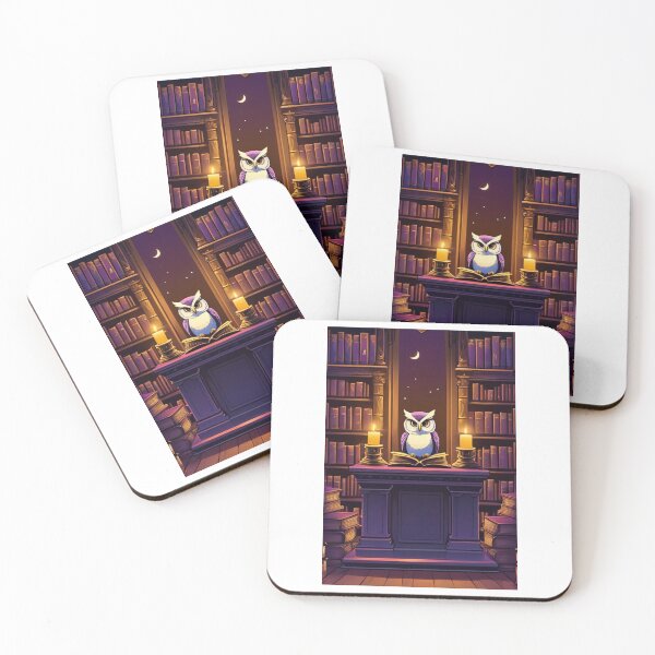 Item preview, Illustration - Anthropomorphic Owl, Fairytale Atmosphere designed and sold by AnimeShin.