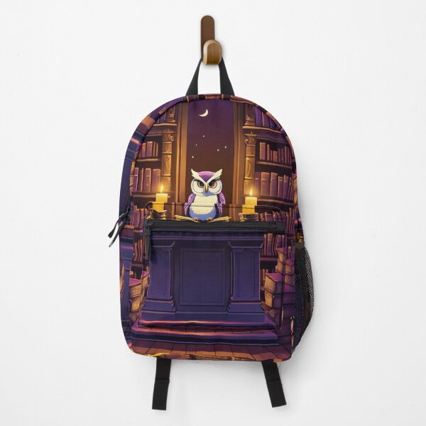 Item preview, Illustration - Anthropomorphic Owl, Fairytale Atmosphere designed and sold by AnimeShin.