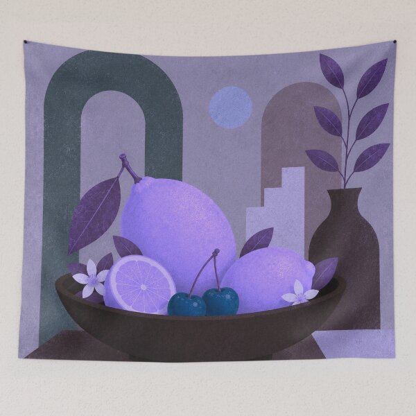 Item preview, Lavender Lemon Still Life designed and sold by joycrysstudio.