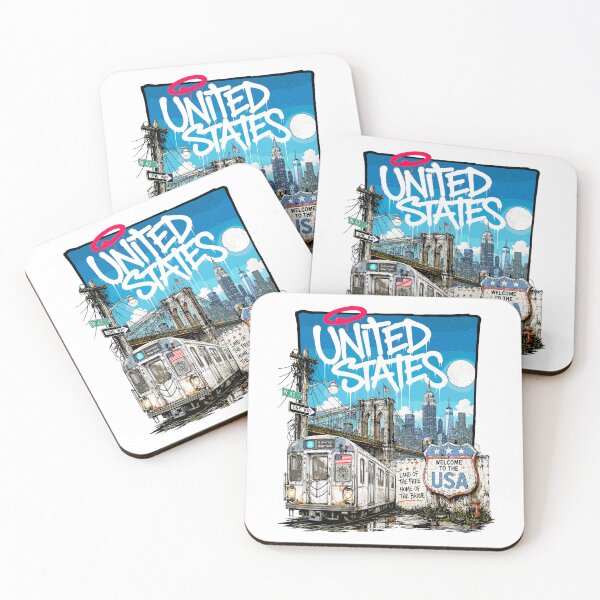 Item preview, United States Urban Graffiti Design | Street Art Edition designed and sold by AtuqStudio.