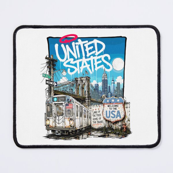 Item preview, United States Urban Graffiti Design | Street Art Edition designed and sold by AtuqStudio.