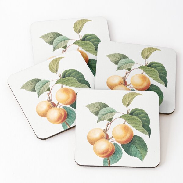 Item preview, Apricots on Branch Fruit Vintage Botanical Illustration designed and sold by TheRetroArtRoom.