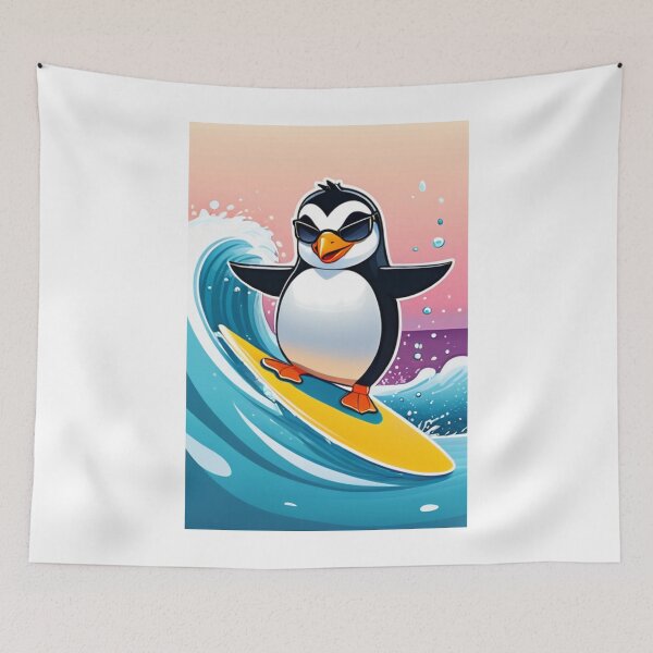 Item preview, Illustration - Anthropomorphic Penguin, Cartoon Aesthetic designed and sold by AnimeShin.