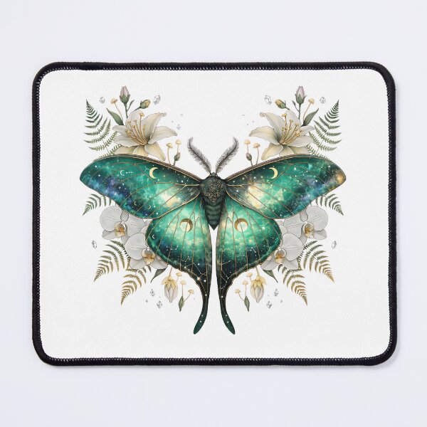 Item preview, Moonlit Luna Moth Sanctuary designed and sold by Neural-canvas.