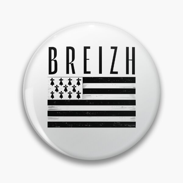 Item preview, Breizh Brittany Flag Distressed Breton Pride designed and sold by StuckOnTees.