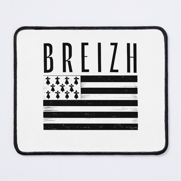 Item preview, Breizh Brittany Flag Distressed Breton Pride designed and sold by StuckOnTees.