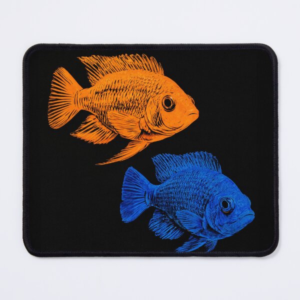 Item preview, Blue and Orange Goldfish designed and sold by Designs By Ms Mal_Tas.