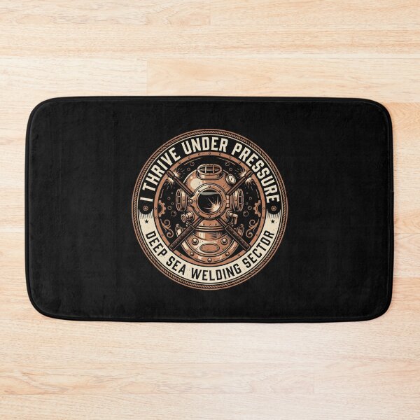Item preview, Deep Sea Welding Badge for Industrial Divers and Welders designed and sold by SplashTastic.