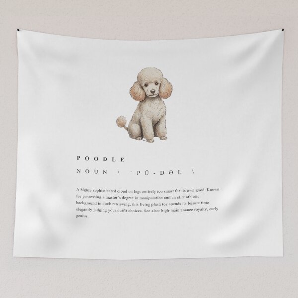 Item preview, Poodle designed and sold by TPNekoland.