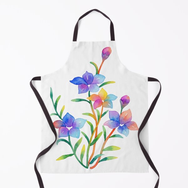 Item preview, Colorful Korean Folk Floral Watercolor designed and sold by Yiruda-Art.