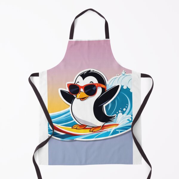 Item preview, Illustration - Anthropomorphic Penguin, Summertime Vibe designed and sold by AnimeShin.