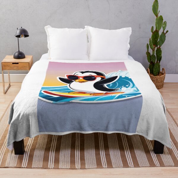 Item preview, Illustration - Anthropomorphic Penguin, Summertime Vibe designed and sold by AnimeShin.