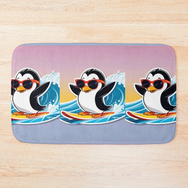 Item preview, Illustration - Anthropomorphic Penguin, Summertime Vibe designed and sold by AnimeShin.