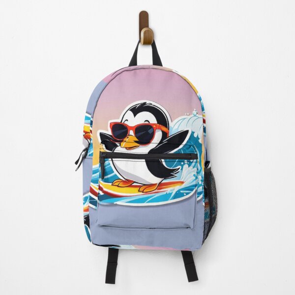 Item preview, Illustration - Anthropomorphic Penguin, Summertime Vibe designed and sold by AnimeShin.