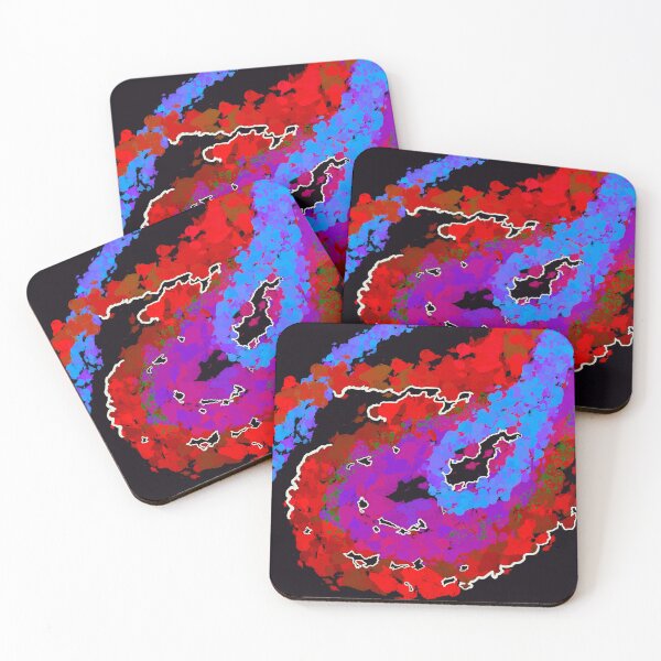 Item preview, Red Waves designed and sold by ButterfliNest.
