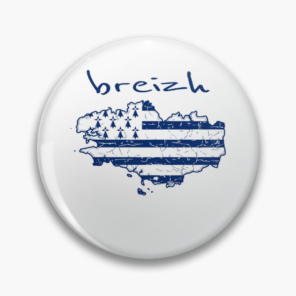 Item preview, Breizh Brittany Flag Map Distressed Breton Pride designed and sold by StuckOnTees.