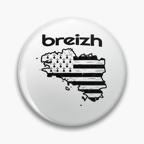 Item preview, Breizh Brittany Map Flag Distressed Breton Pride designed and sold by StuckOnTees.