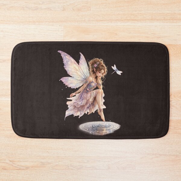 Item preview, Enchanted Water Fairy with Dragonfly designed and sold by Ashes to Artistry.