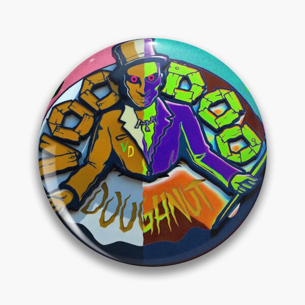 Item preview, Voo Doo Doughnut Retro Art Design designed and sold by Dlt1981.