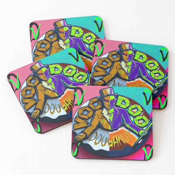 Item preview, Voo Doo Doughnut Retro Art Design designed and sold by Dlt1981.