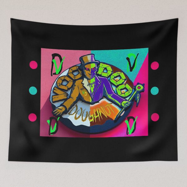Item preview, Voo Doo Doughnut Retro Art Design designed and sold by Dlt1981.