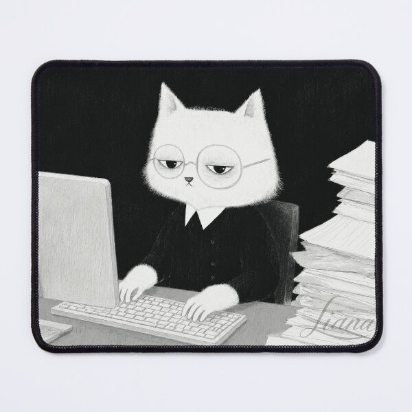 Item preview, Corporate Cat-titude designed and sold by Liana-666.
