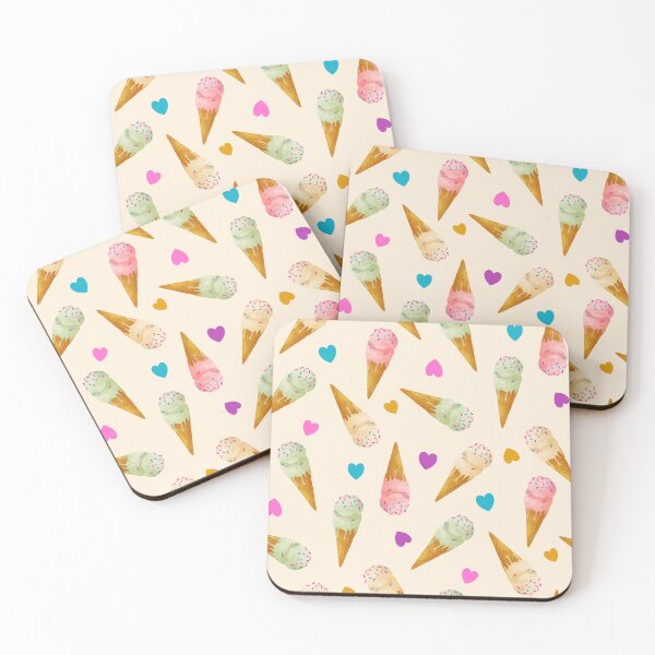 Item preview, Sweet Ice Cream Cones and Hearts designed and sold by CJ Creations.