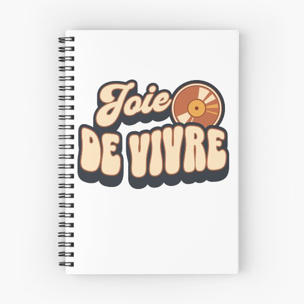 Item preview, Joie de Vivre Retro Vinyl Record Music Lover designed and sold by StuckOnTees.