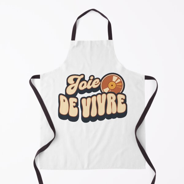 Item preview, Joie de Vivre Retro Vinyl Record Music Lover designed and sold by StuckOnTees.