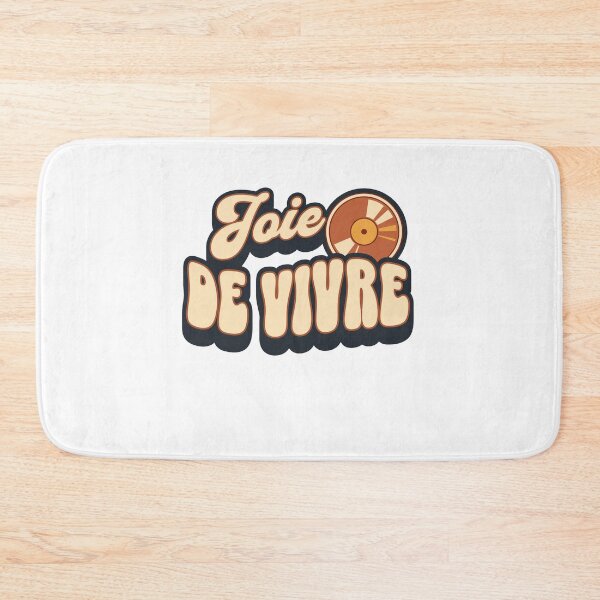 Item preview, Joie de Vivre Retro Vinyl Record Music Lover designed and sold by StuckOnTees.