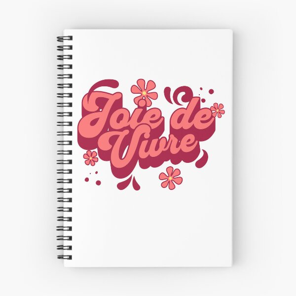 Item preview, Joie de Vivre Retro Groovy Happy Flowers Design designed and sold by StuckOnTees.