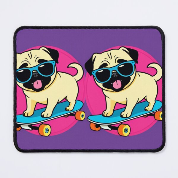 Item preview, Illustration - Breed Pug Dog, Contemporary Comic Book Aesthetic designed and sold by AnimeShin.