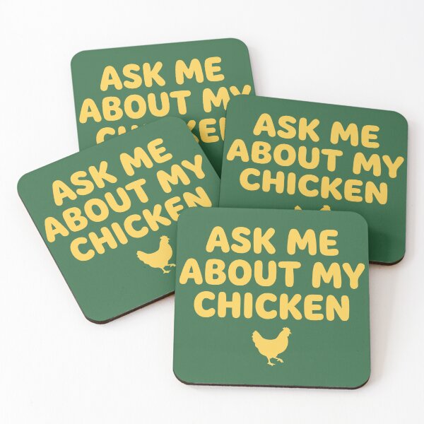 Item preview, Ask Me About My Chicken designed and sold by Amir Faysal.