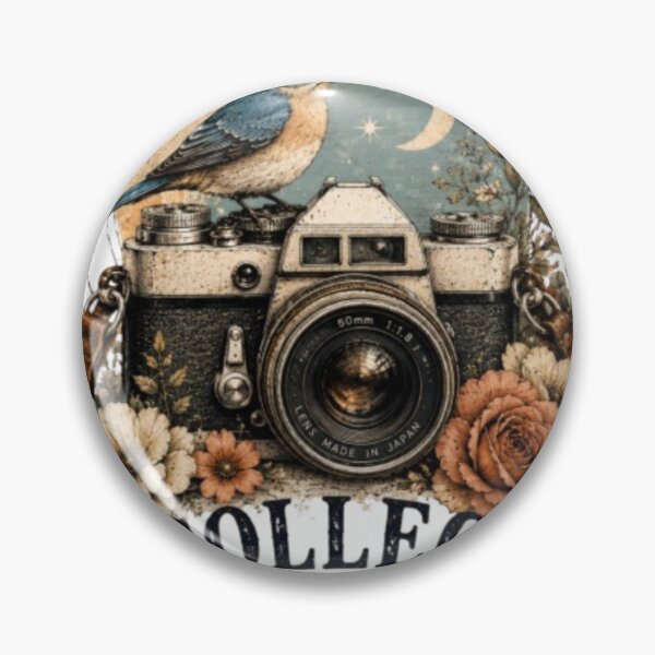 Item preview, Vintage Camera with Blue Bird designed and sold by Saeed  Ahmad.