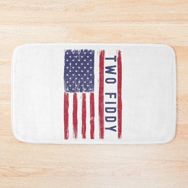 Item preview, Two Fiddy Distressed American Flag Funny Meme designed and sold by StuckOnTees.