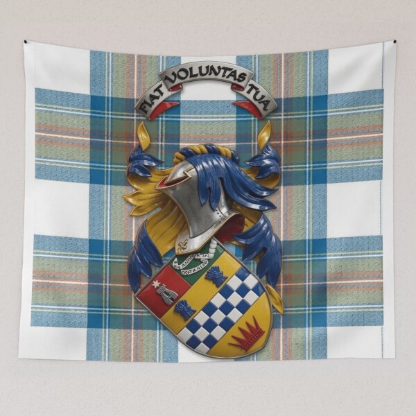 Item preview, Stewart Nielson Sanchez-Stewart Advocate and Muted Blue Tartan designed and sold by Kirrindy Designs.