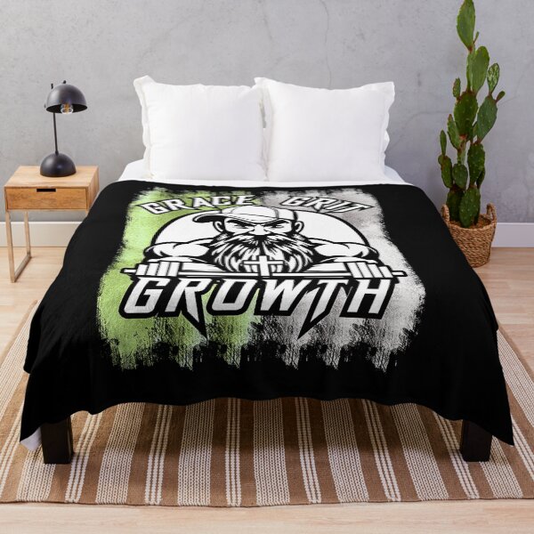 Item preview, Grace Grit Growth - Christian Gym - Faith Motivation Design designed and sold by Bezuiden.