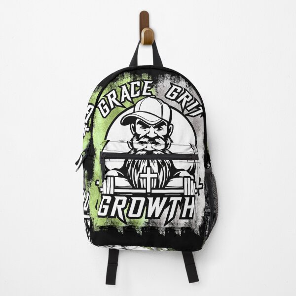 Item preview, Grace Grit Growth - Christian Gym - Faith Motivation Design designed and sold by Bezuiden.