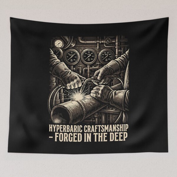 Item preview, Hyperbaric Craftsmanship Pipe Welding for Deep Sea Professionals designed and sold by SplashTastic.