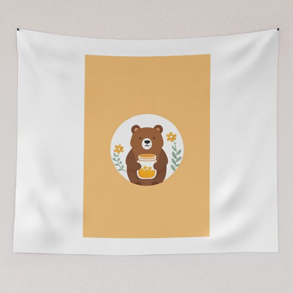 Item preview, Illustration - Brown Bear, Decorative and Children's Image designed and sold by AnimeShin.