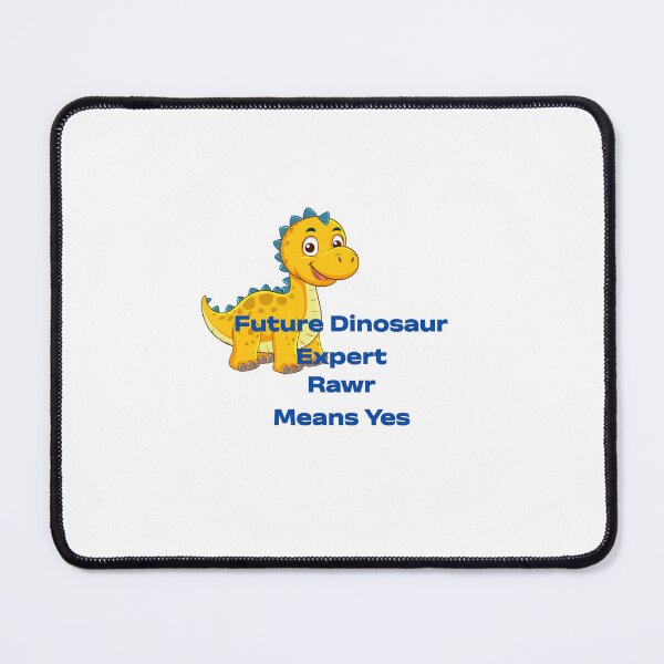 Item preview, Future Dinosaur Expert Rawr Means Yes Cute Kids Sticker designed and sold by TheQuoteStudio.