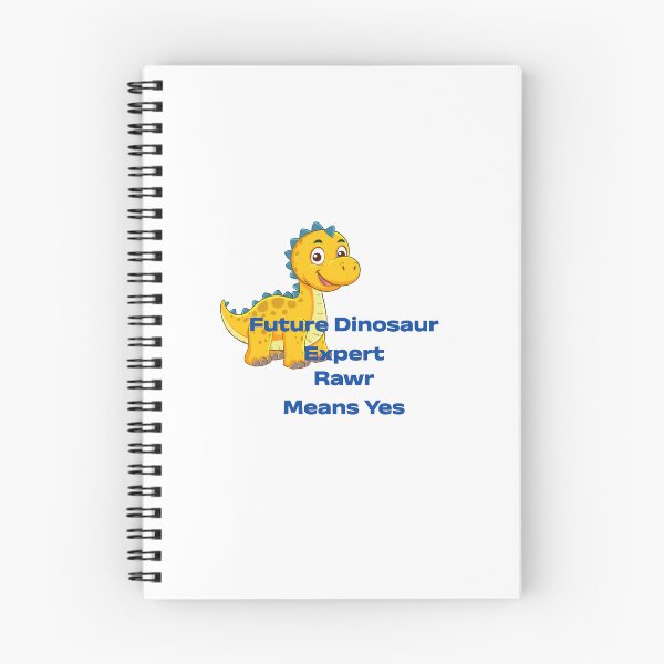 Item preview, Future Dinosaur Expert Rawr Means Yes Cute Kids Sticker designed and sold by TheQuoteStudio.