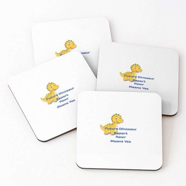 Item preview, Future Dinosaur Expert Rawr Means Yes Cute Kids Sticker designed and sold by TheQuoteStudio.