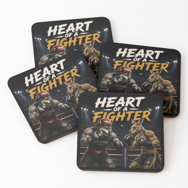 Item preview, Heart of a Fighter designed and sold by Mangurrian Shop.